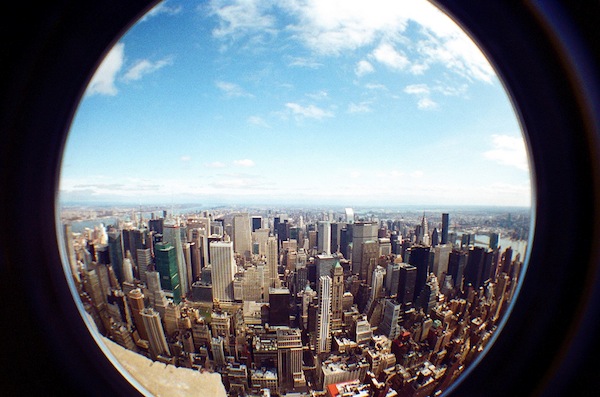 Fisheye View From Empire State