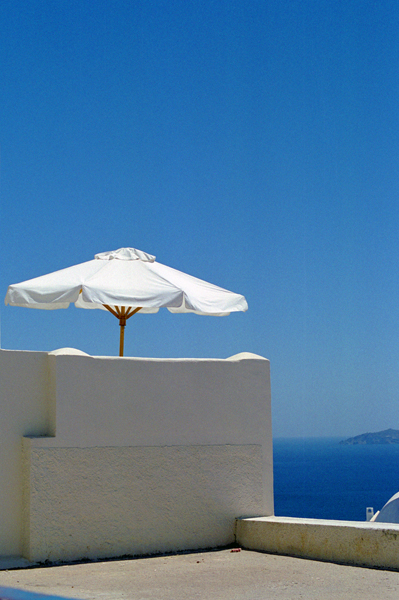 Umbrella in Greece